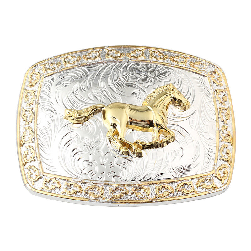 Golden Horse Western Belt Buckles for Men