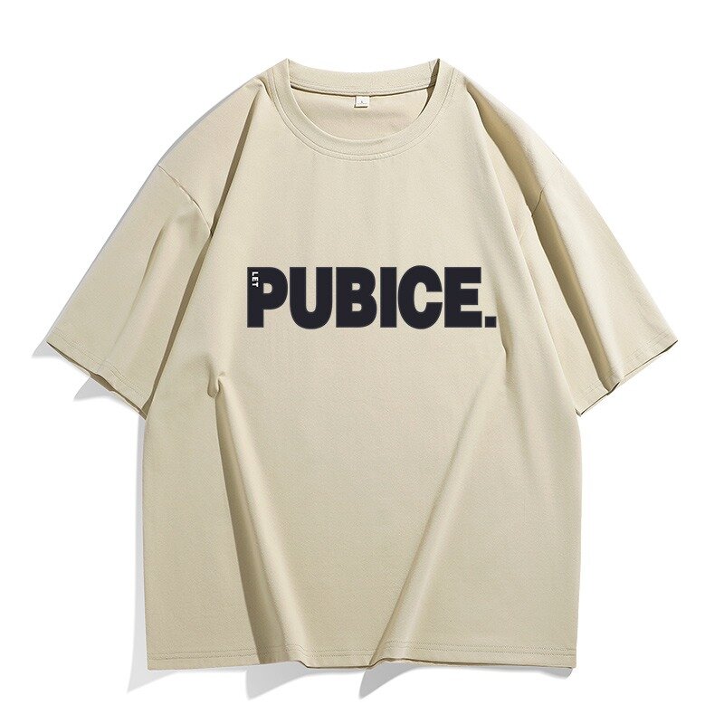 Camiseta de manga corta con estampado de letras de High Street americano, Top informal holgado de cuello redondo a la moda, novedad de verano 2024