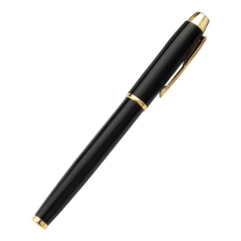 펜 클립이 있는 금속 서명 펜 리필형 금속 젤 펜 비즈니스 선물 펜 D5QC