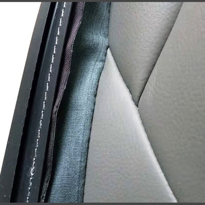 Cojín del asiento del lado del conductor delantero del coche, funda inferior de cuero PU para mercedes-benz E350, E550, W212, 2010-2014