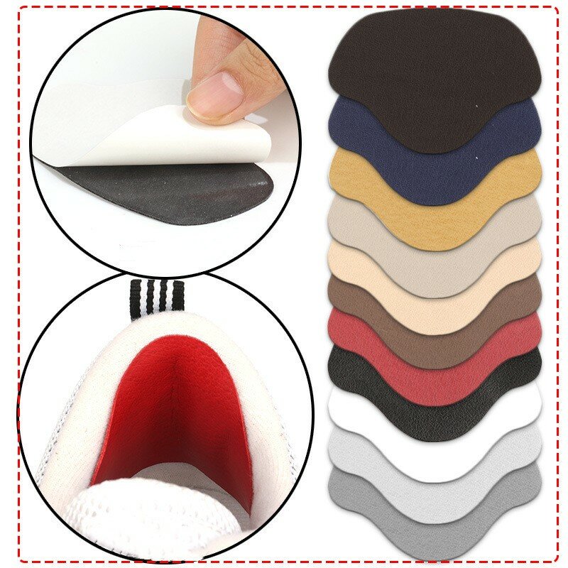 4Pcs Sports Shoes Patches Insoles Sneakers Men Heel Repair Subsidy Women for Anti-Wear Shoes Heels Sticker Foot Care Pad Inserts