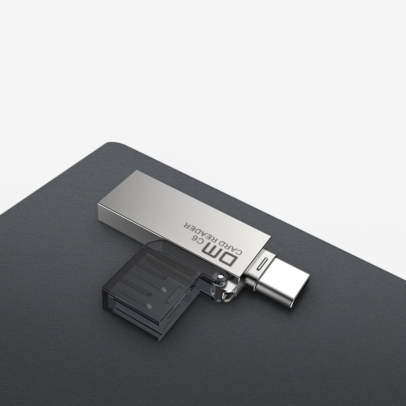 Смарт-кардридер DM CR006, USB 3,0, SD/Micro SD, TF, OTG