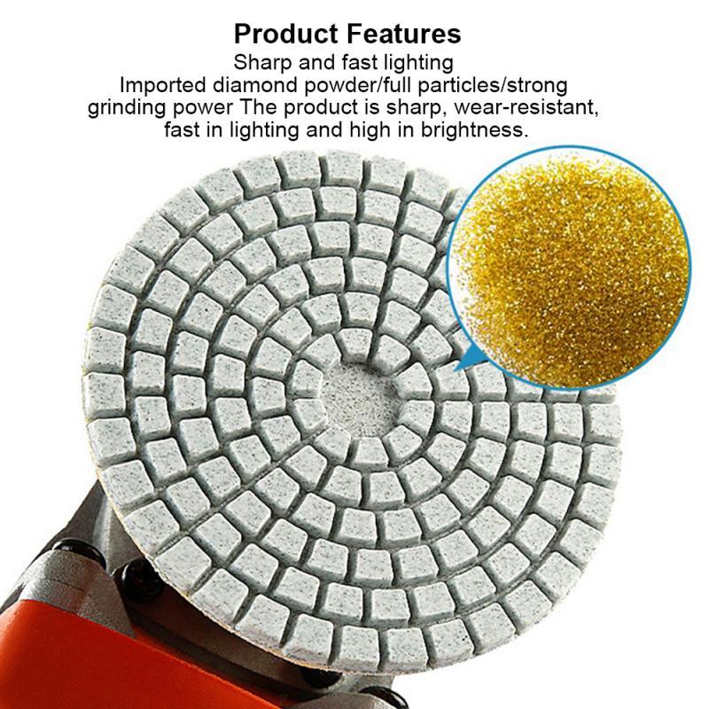 Integrated Polishing Disc Reliable All-in-one Save Time Excellent Polish Durable Materials Professional Stone Repair Equipment