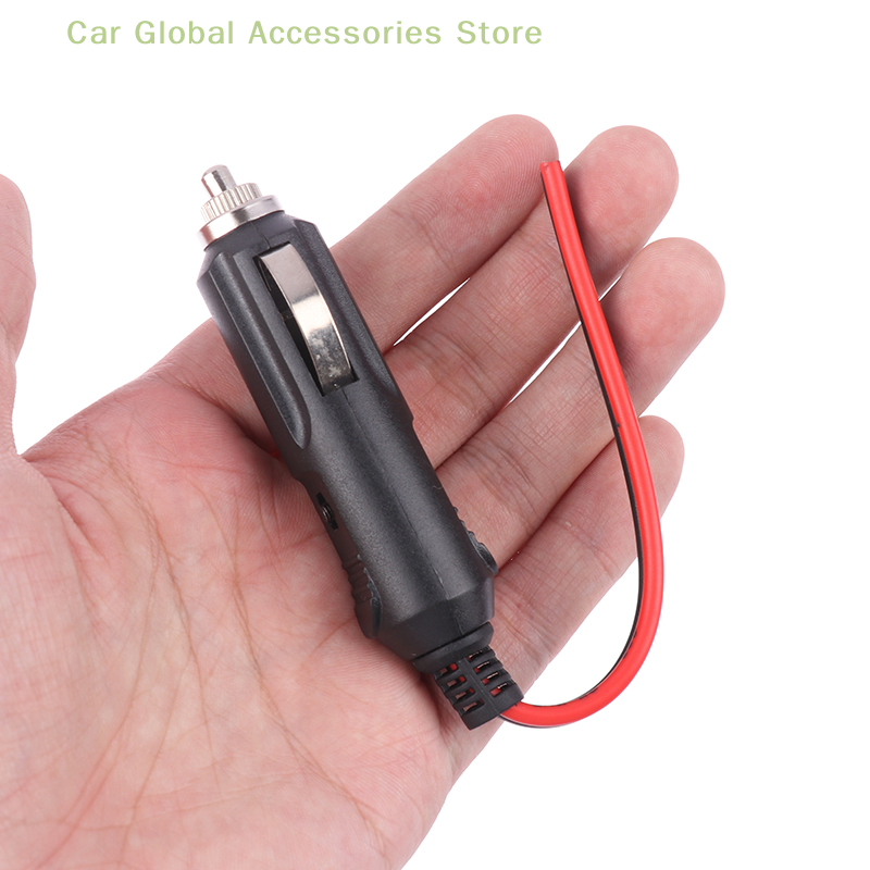 Cable de cobre de alta calidad para encendedor de coche, adaptador de conector de enchufe LED, 12V, 24V, 20a, macho