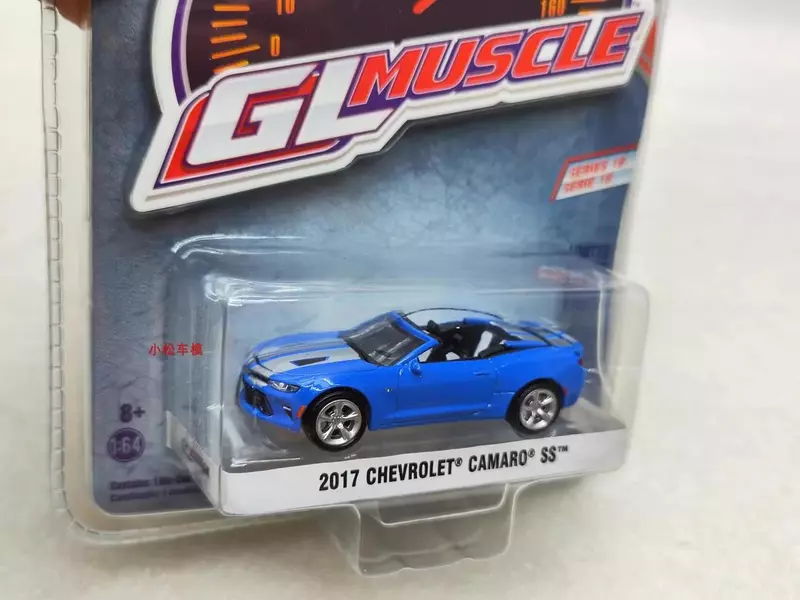 Модель автомобиля из литого металлического сплава 1:64 2017 Chevrolet Camaro SS, игрушки для подарка, коллекция W1237
