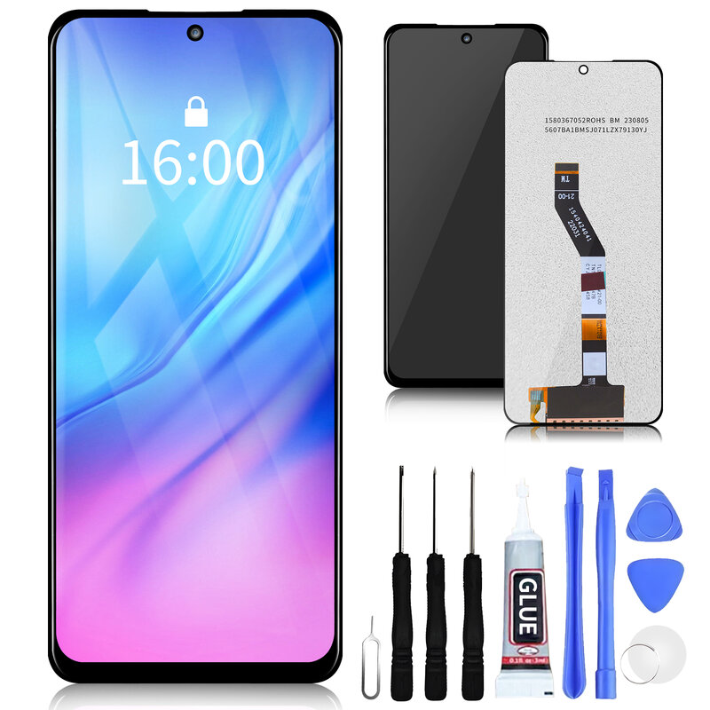 6.6 ''per Xiaomi Redmi Note 11S 5G NOTE11T 5G Display LCD Touch Screen Sensor Digitizer Assembly 22031116BG Display IPS