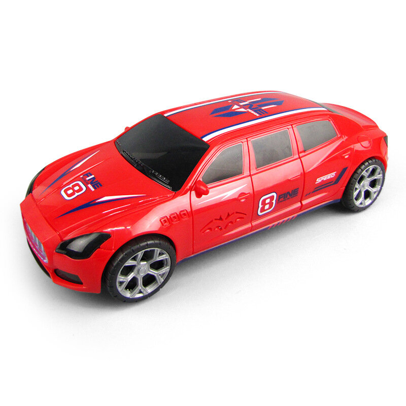 Nieuwe Elektrische Racing Auto Speelgoed Model 360 Rotatietraagheid Voertuig Met Muziek Sport Racing Auto Kids Educatieve Puzzel Speelgoed