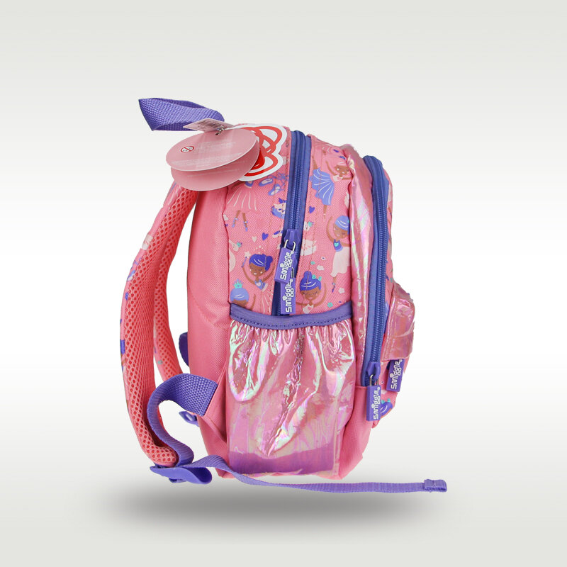 Австралийский оригинальный школьный рюкзак Smiggle для девочек, милый мультяшный рюкзак для детского сада, танцевальный лебедь для 1-4 лет, 11 дюймов