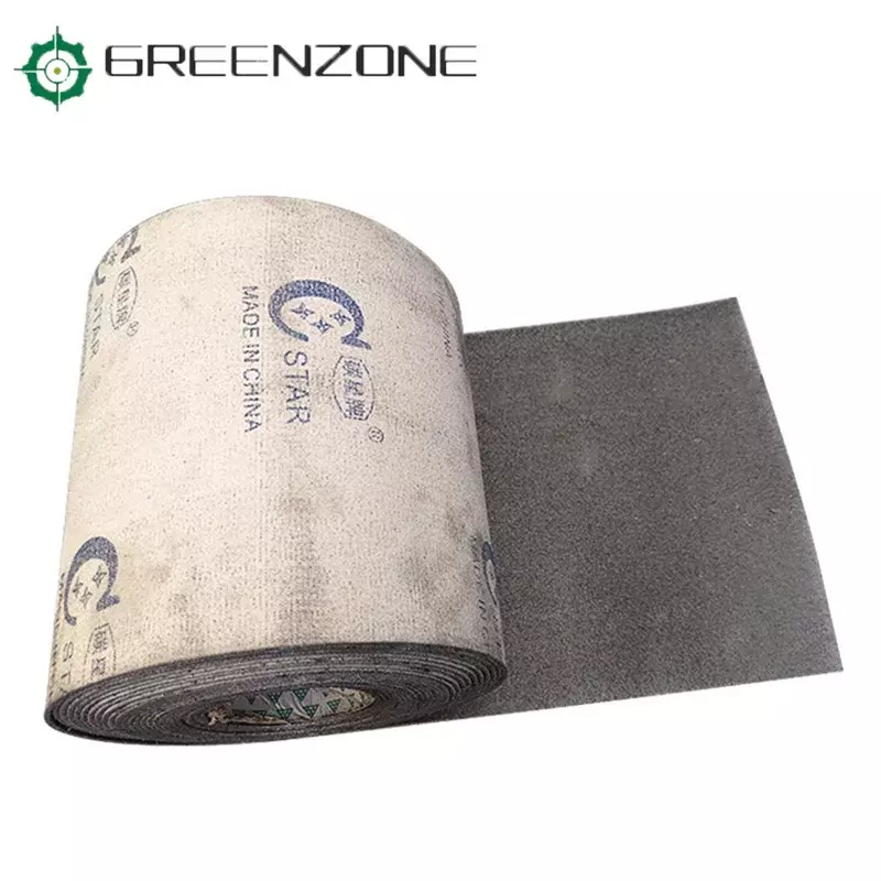 Lijadora de cinta de tela de grafito, cinturón lubricante de tela de grafito de alta temperatura, almohadilla de pulido, resistencia al desgaste