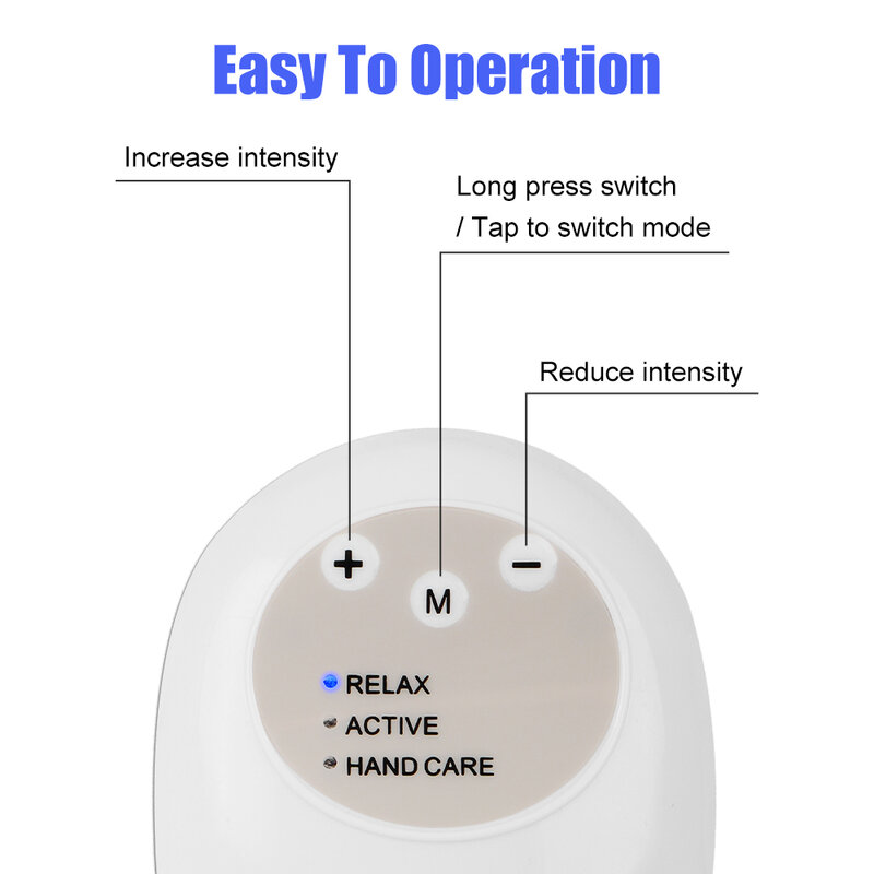 Hand Held Sleep Aid Instrument Microcurrent Hypnosis Instrument Massager and Relax Tool Stress Pressure Relief Help Sleep Device