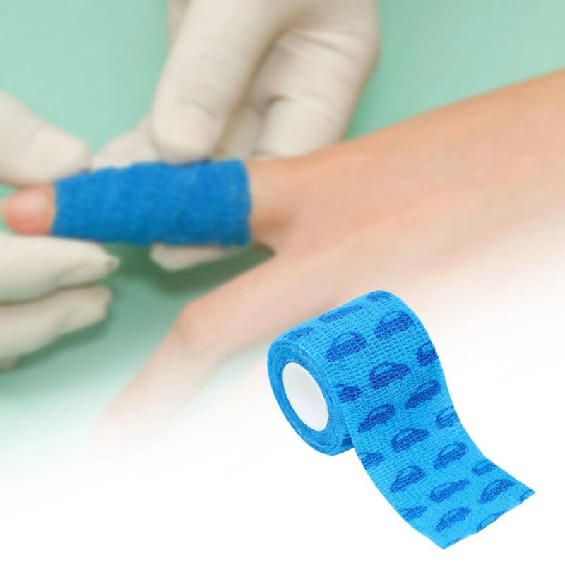 Opaska taśma do owijania weterynarza samoprzylepny bandaż do domowa siłownia sportowych na palec na świeżym powietrzu