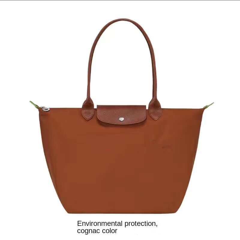 Tas bahu kecil kasual merek desainer mewah Fashion tas selempang wanita tas tangan berkualitas tinggi nilon paten perak