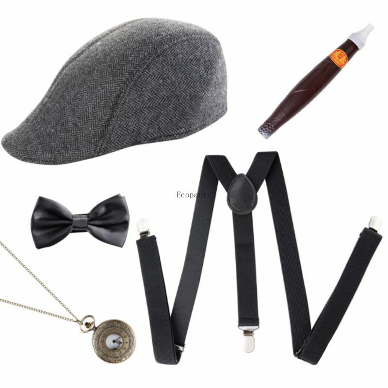 Disraze Flat Caps-Classic Trilby Hats Fedora Hat Cotton Blended Panama Sun Jazz Cap 1920s Gatsby Men accessori per costumi