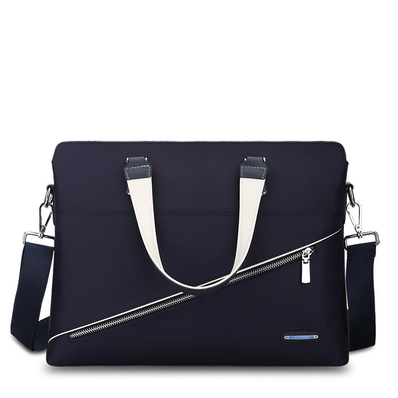 2022 moda męska teczka torby na ramię wysokiej jakości mężczyźni 14 Cal Laptop torby podróżne na ramię męskie wodoodporne torebki Oxford