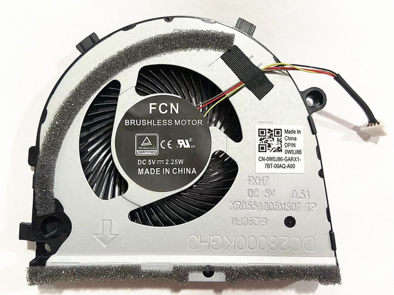New CPU GPU Cooling Fan For Dell G3 G3-3579 G3-3779  Series Cooler Fan 0TJHF2 TJHF2 0GWMFV GWMFV
