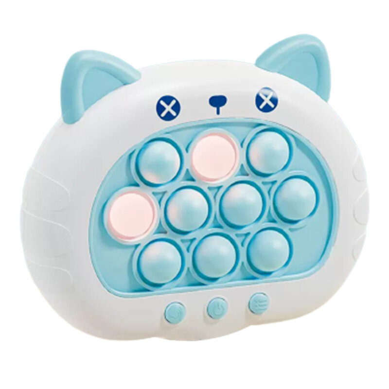 Pop Push Bubbles Fidget Game Machine Toy para crianças, Anti-Ansiedade, Pop Push Bubble, Brinquedos sensoriais para crianças, Aniversário, Novidade