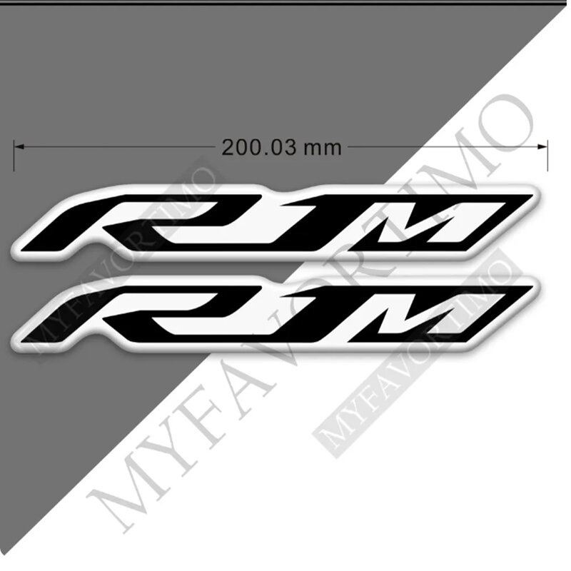 Emblem Badge Logo Tank Pad For YAMAHA YZF R1M YZFR1M Stickers Decal Fuel Protector Motorcycle Protection Fairing 2018 2019 2020