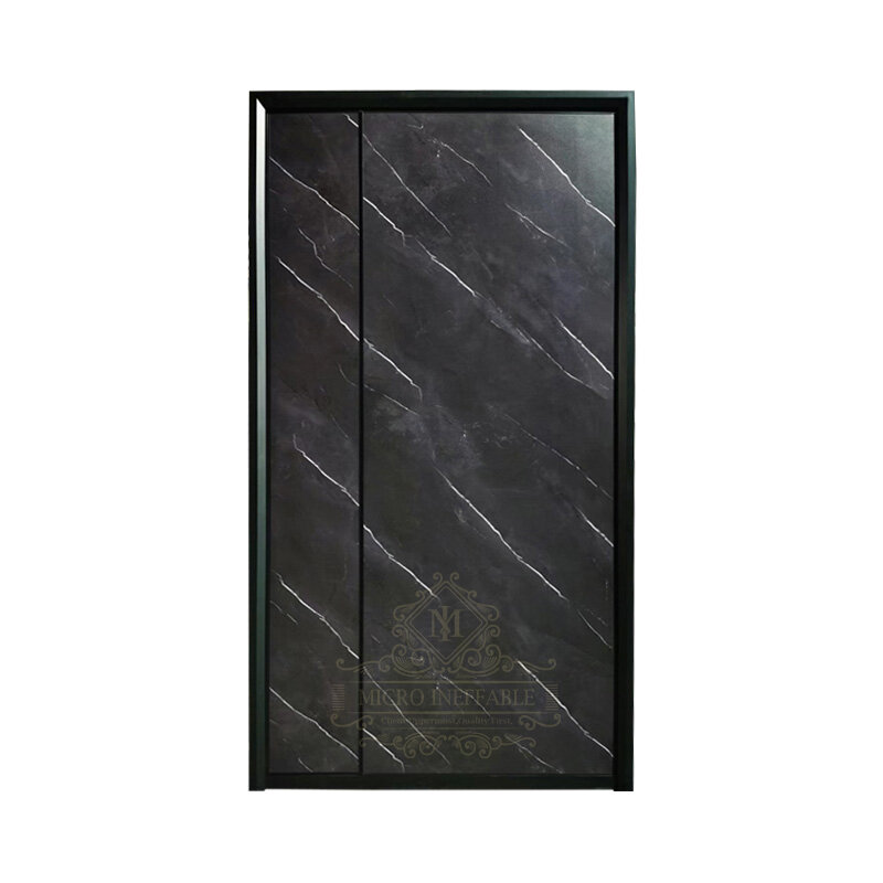 Cena fabryczna Niestandardowe bezpieczeństwo Metalowe stalowe przednie drzwi wejściowe Zewnętrzne główne drzwi antywłamaniowe