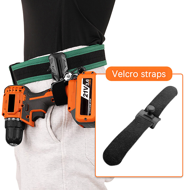 Heavy Duty Tool Organiser Kit Wearable Belt Pouch Drill Pouch Metal Accessories Fishing Travel Tool Organiser Tool Wearable