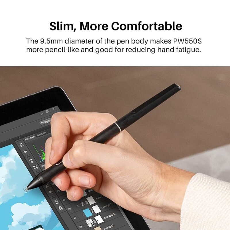 Stylus Pens High Sensitive Reaction para pantallas PW550S Dropship