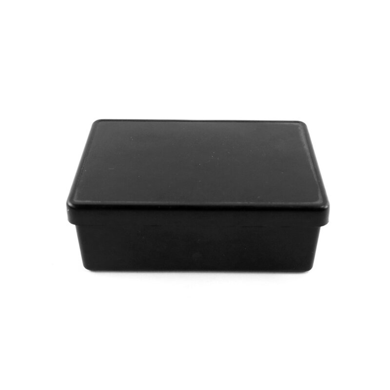 QXR FG01 caja de componentes ESD, solapa pequeña, caja antiestática negra, caja conductora de plástico Semiconductor MCU