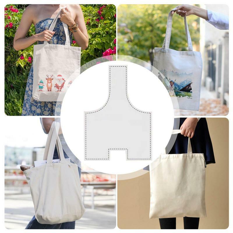 Shoulder Bag Templates Stencil Tool Transparent Handbag Sewing Patterns Set Cloth Shoulder Bag Sewing Patterns Set Clear Quilt