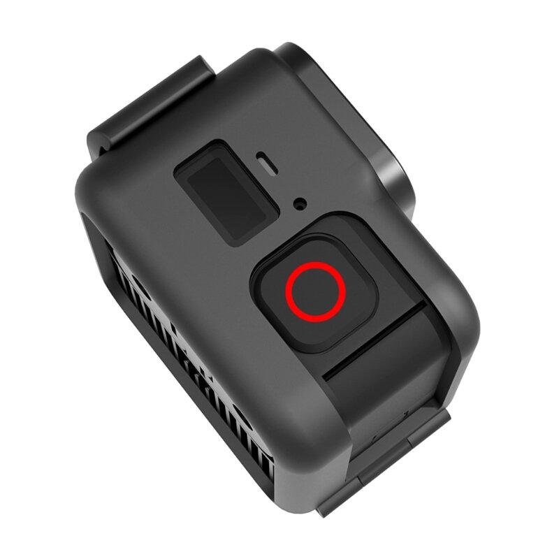 Penutup Casing PC untuk 11 Kamera Aksi Mini Hitam Casing Pelindung Tahan Debu Anti Jatuh Tahan Benturan