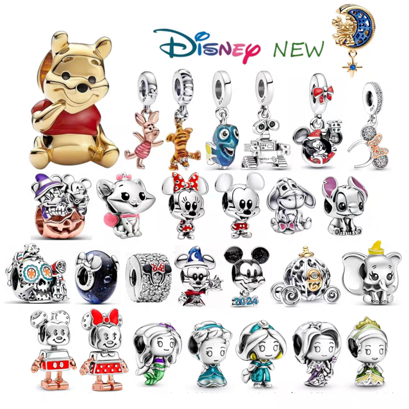 Disney Nieuwe Legering Prinses Origineel Model Productie Charme Fit Pandora Armband Diy Dames Sieraden Kerstcadeau