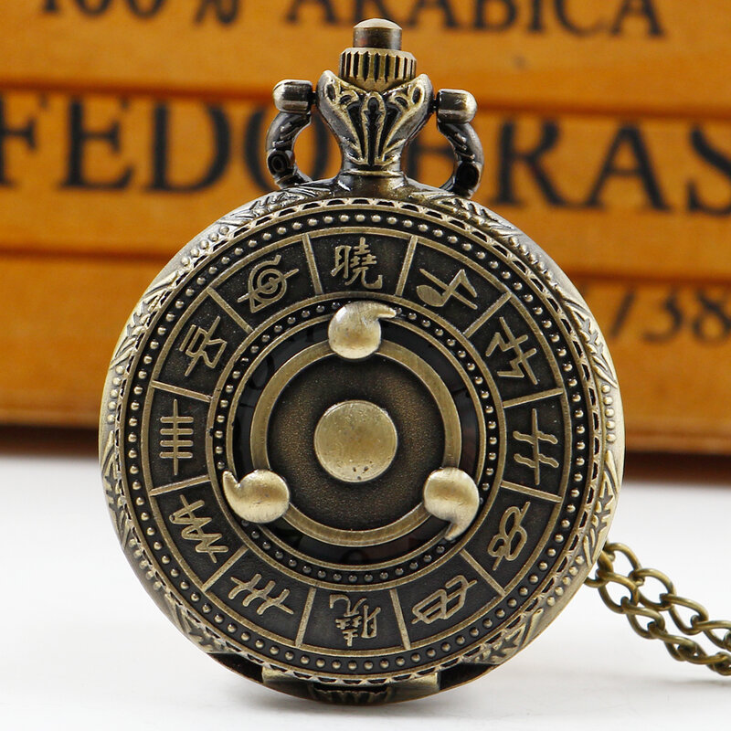 Orologio da tasca con ciondolo al quarzo retrò antico tradizionale collana Vintage Unisex regali unici orologio Fob