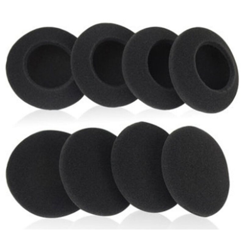 6cm Earphone Sponge Cover, Thickened Ear Cotton Ear Cotton Sponge Cover, Replacement Foam Microphone Cover