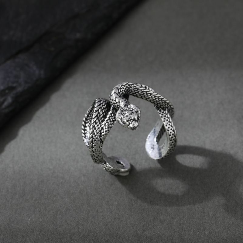 婚約指輪,スターリングシルバー925のエンゲージメントスネークリング