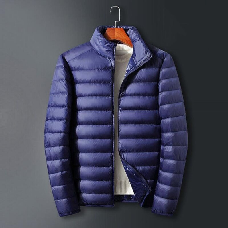 S-6XL jaket bertudung untuk pria, jaket Luaran portabel Ultra ringan musim semi, mantel penahan angin tahan air untuk pria