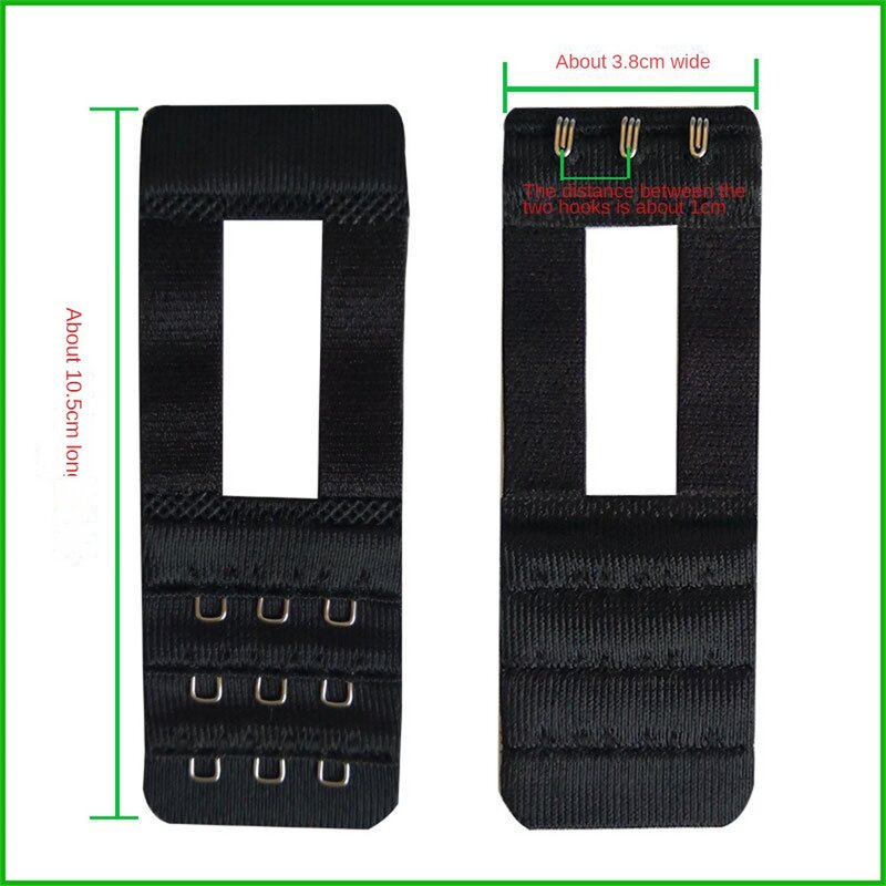 1~10PCS Personal Accessories Adjust Underwear Accessories Stainless Steel Bra Extender Easy To Use Enhances Bra Fit Bra Adjuster