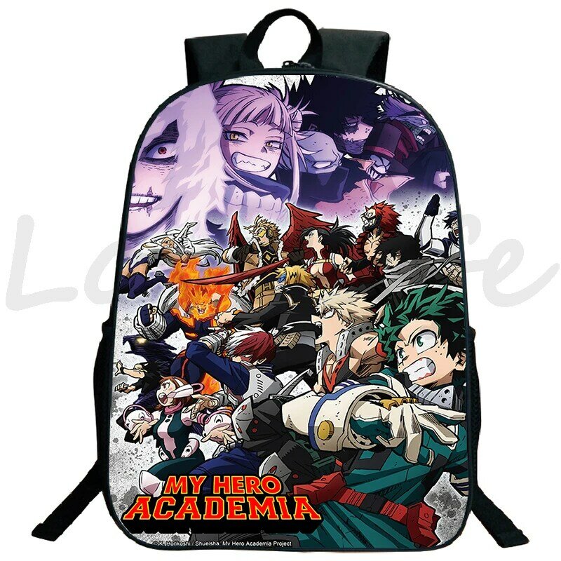 Рюкзак с героями аниме «Моя геройская Академия», школьный ранец для манги, сумка для книг для девочек и мальчиков, рюкзаки для школы в стиле боку, не герой