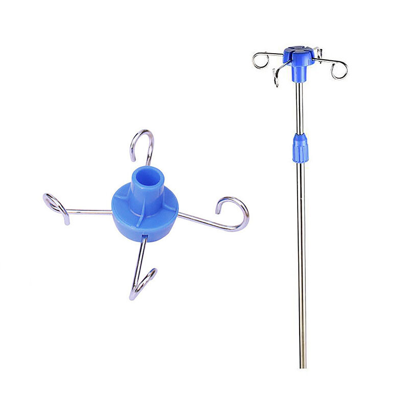 Hook Infusion Stand Iv Bag Rack Hanging Pole Hanger Drip Handbag Holder Vertical Display Bottle Medical Steel Inverted Clinic