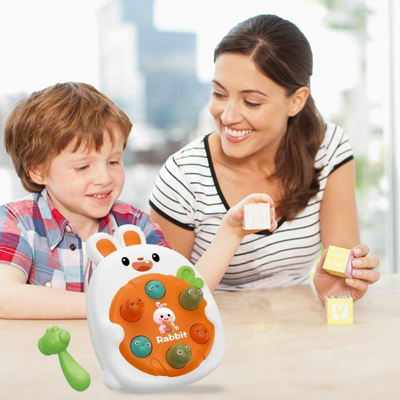 Whack Mole Hameren Spel Educatief Interactief Beukende Speelgoed Met Hamer Hand Oog Coördinatie Leren Montessori Peuter