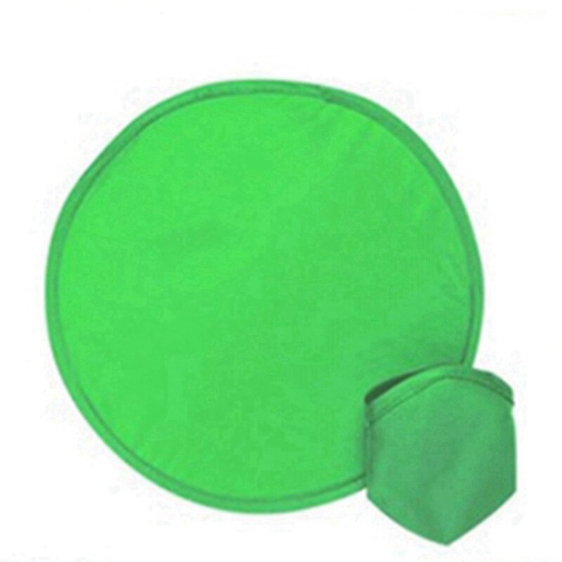 Ventilador redondo plegable, 4 unidades, color verde