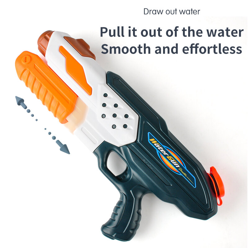Poderosa arma de água de verão para crianças Blaster Guns Brinquedos de água de grande capacidade Canhão de pistola Brinquedos de praia para meninos