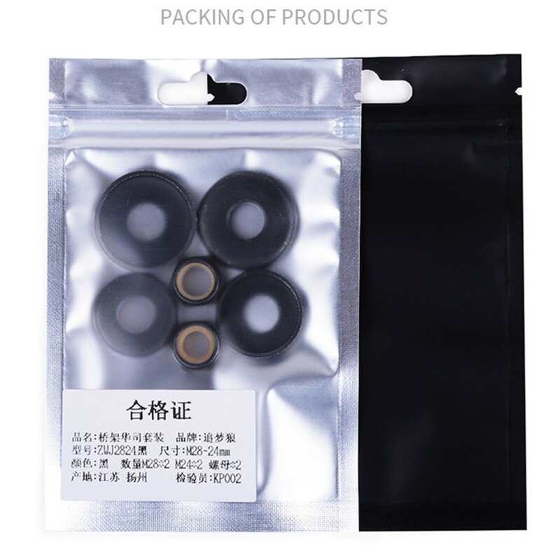 4pcs Longboard Skateboard Bushings Washers Cup With Nuts Rebuild Tools Replacement Parts Bushings Trucks High Hardness