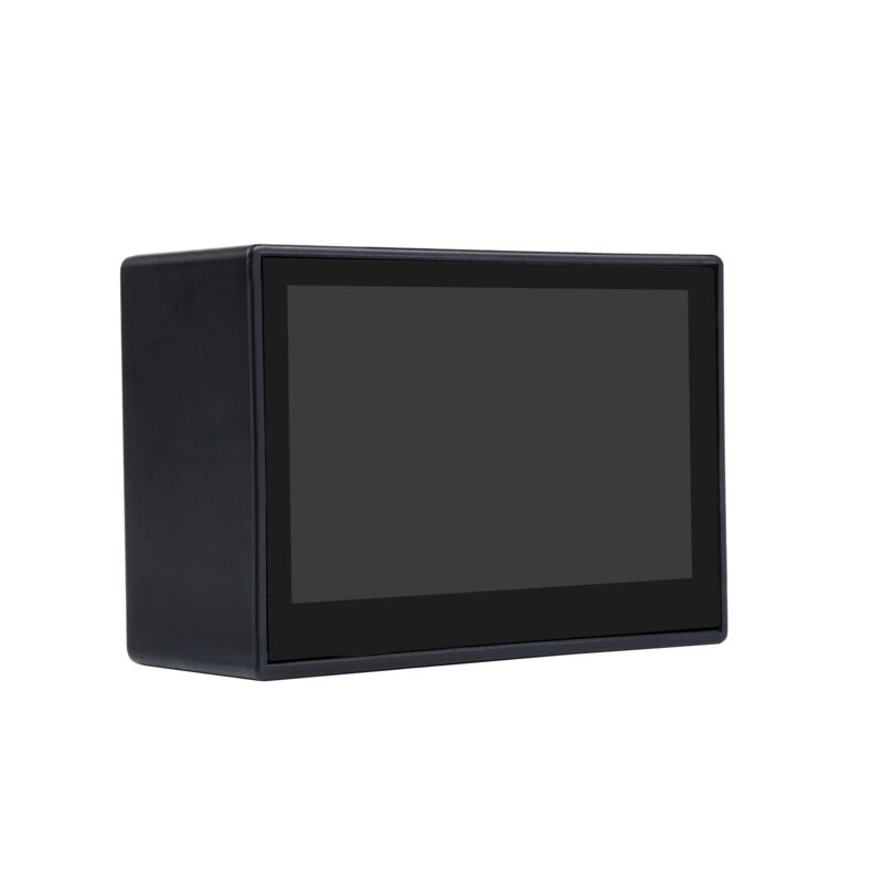Waveshare Capacitive Touch Display para Raspberry Pi, IPS Wide Angle, Interface MIPI DSI, Capa de Proteção, 800 × 480, 4.3in