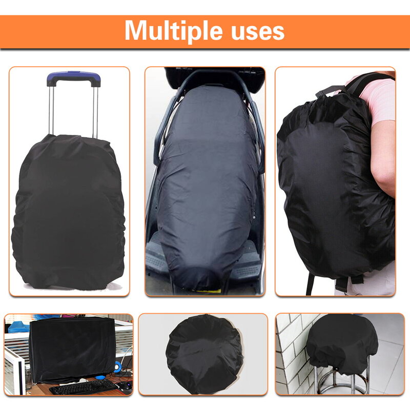 20L-70L Backpack Rain Cover Waterproof Multipurpose Nurse Pattern Print Adjustable Portable Outdoor Sport Cycling Case Bag