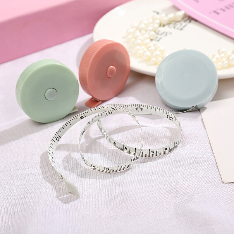 1.5M Soft Tape Measure Stationery Double Scale Body Sewing Flexible Measurement Ruler For Measuring Tools Sewing Tailor Craft