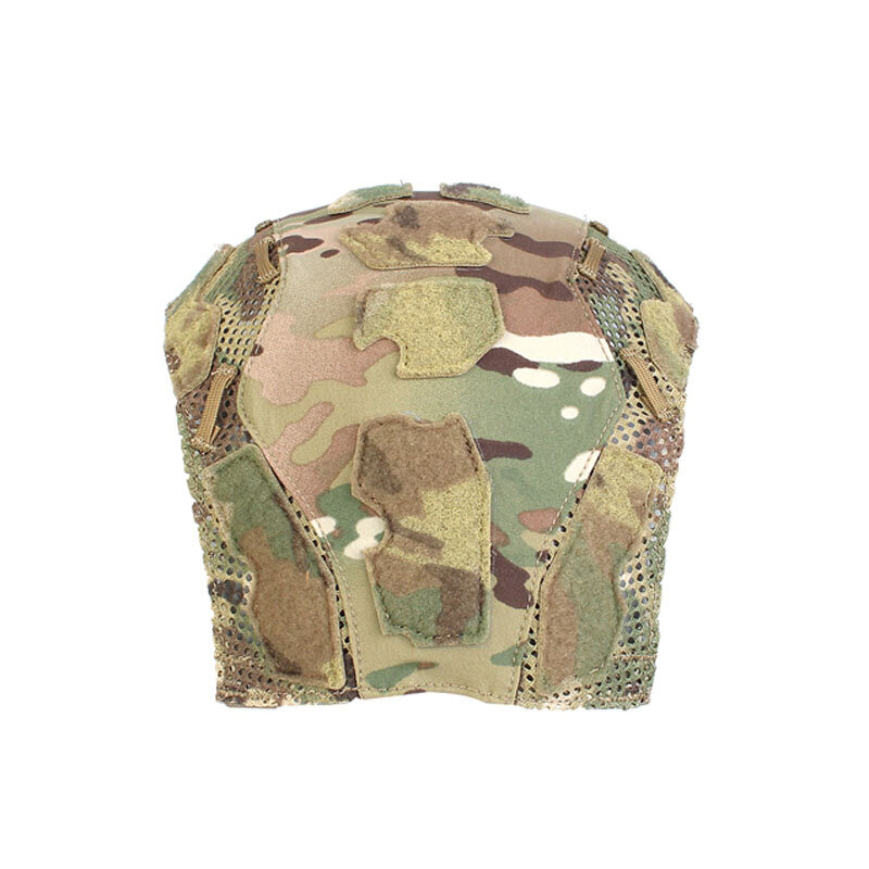 Tactical OPS SF Capacete Capa De Pele, capa protetora elástica, pano de camuflagem, M L FTHS