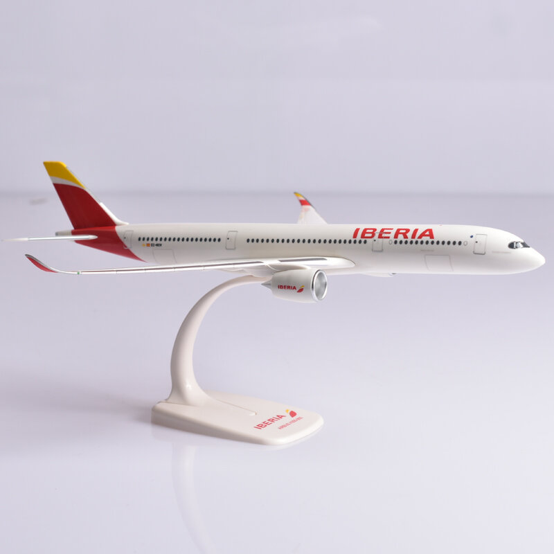 JASON TUTU-Modèle d'avion en plastique à assembler, Iberia, Airbus A350, échelle 1/200, livraison directe