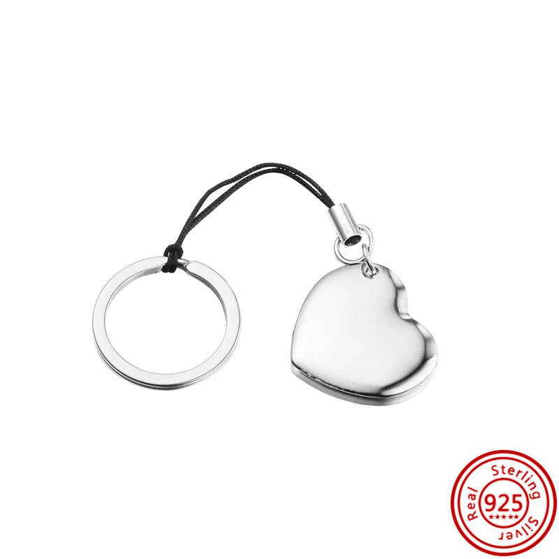 LLavero de Plata de Ley 925 para fabricación de joyas, accesorio compatible con pulseras Pandora originales