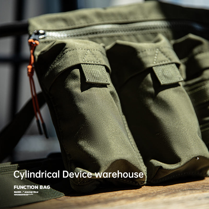 Maden 2023 New Men's Tactical Bag American Korean Style Casual Military Tactics Backpack Portable Multi-Pocket Shoulder Bags