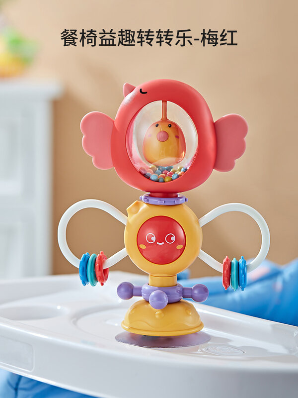 Присоска Монтессори, детская игрушка для высоких стульев, погремушка для детей 6-12 месяцев, сенсорные игрушки, детская игрушка