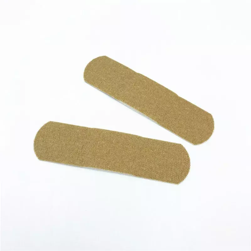 50pcs/set Breatheable Bandaid Non-woven Emergency Adhesive Bandage for Camping Outdoor Elastic Wound Adhesive Plaster Skin Patch