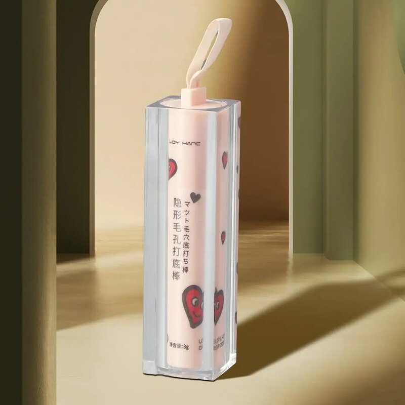 Concealer Stick Waterproof Invisible Pore Primer Stick Pore Filler Pore Minimizer For Face Primer Makeup Base Oil-control S E3G4