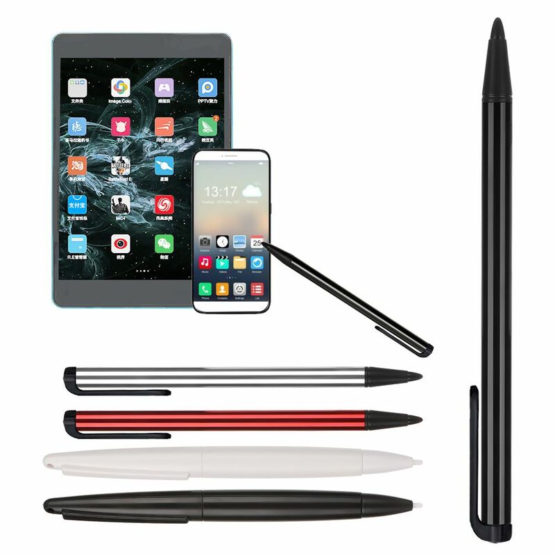 저항성 스크린용 범용 스타일러스 펜, 경량 민감한 휴대폰 태블릿 클립 디자인, 터치 스크린 드로잉 필기 펜